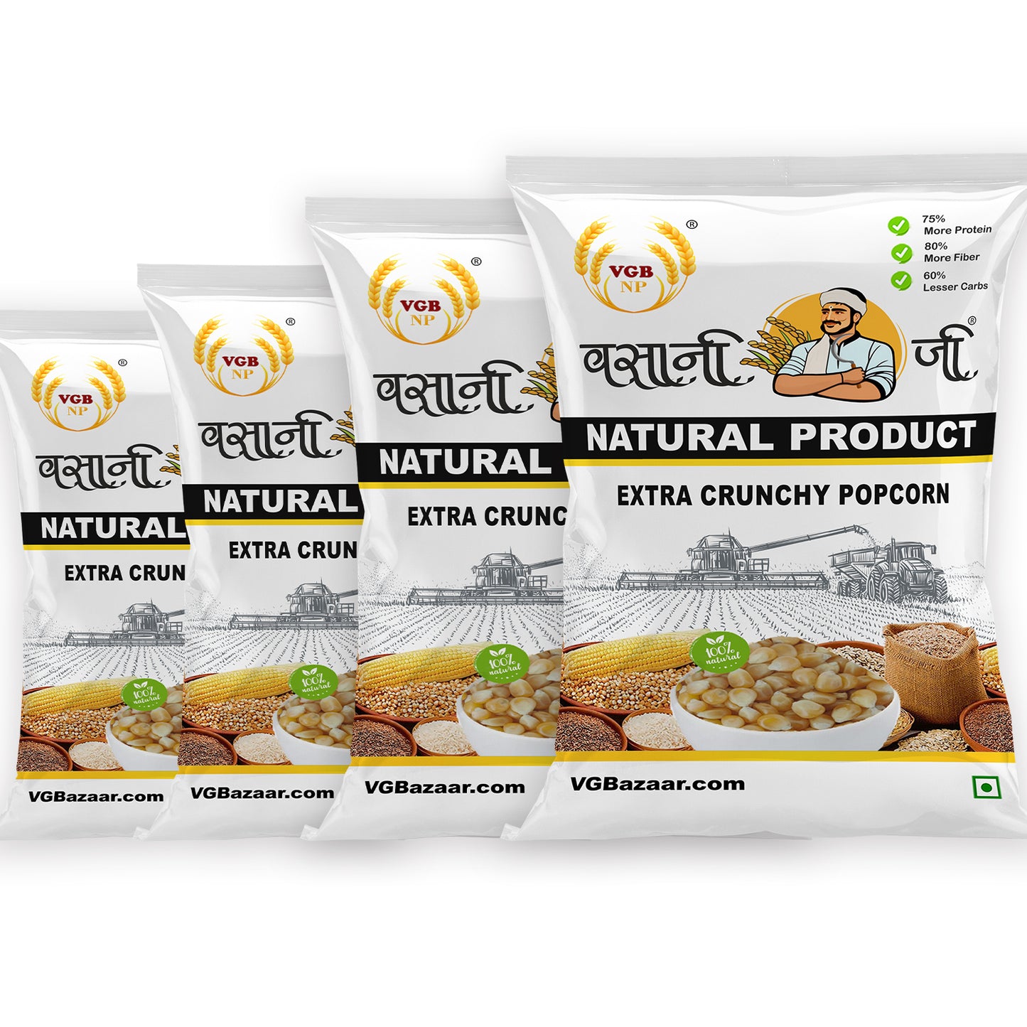 Vasani-G Extra Crunchy Popcorn