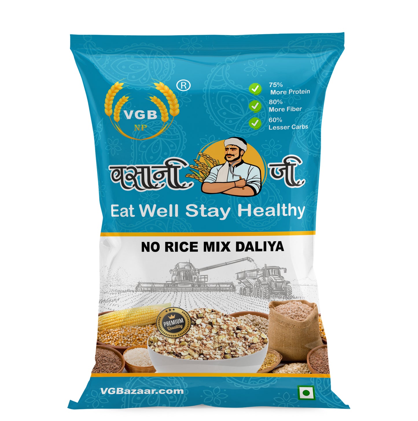 Vasani-G no rice multigrain Mix Daliya