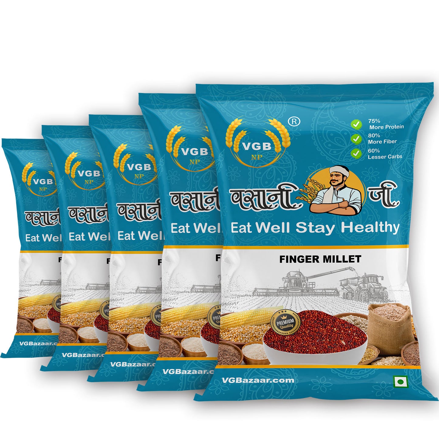 Vasani-G Ragi Whole / Finger Millet